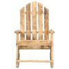 vidaXL Garden Rocking Chair Woodgrain Solid Mango Wood Standard