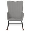 vidaXL Rocking Chair Light Grey