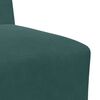 vidaXL Modular Sofa Unit Armless 2 pcs Dark Green 55 x 74 x 82 cm