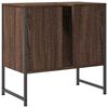 vidaXL Bathroom Sink Cabinet Brown Oak Engineered Wood Standard