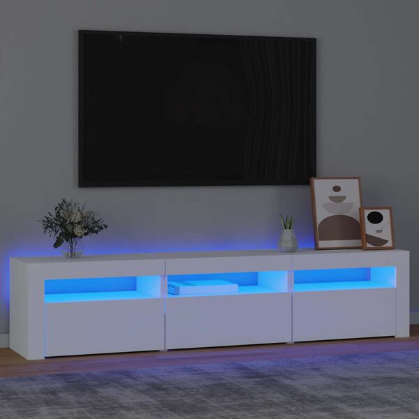 vidaXL TV Cabinet White Engineered wood