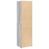 vidaXL Highboard Grey Sonoma Engineered Wood Tall Highboard