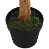 vidaXL Artificial Banana Tree Green Solid wood, plastic Large