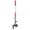 vidaXL Weed Remover Red and Silver 39.2 " Anodised Aluminium