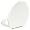 vidaXL Soft-close Toilet Seat with Quick-release Design White