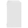 vidaXL Wall Cube Shelves 2 pcs White 10.2"x5.9"x10.2"