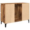 vidaXL Sink Cabinet Old wood Engineered wood, metal Medium