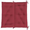 vidaXL Garden Bench Cushion Set of 2 Wine Red 100% Oxford Fabric Medium