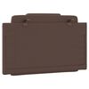 vidaXL Headboard Cushion Brown