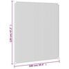 vidaXL Insect Screen White frame, Black mesh
