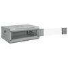 vidaXL Network Cabinet with Storage Gray 53 x 35 x 21 cm Steel