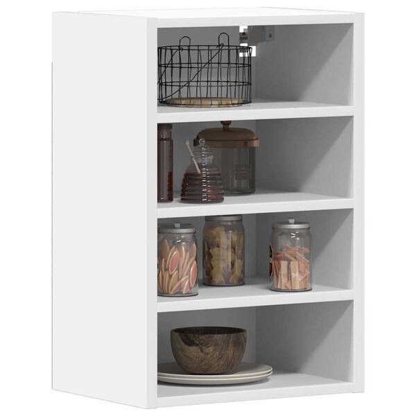 vidaXL Hanging Cabinet White Engineered Wood 15.7x11.6x23.6 in
