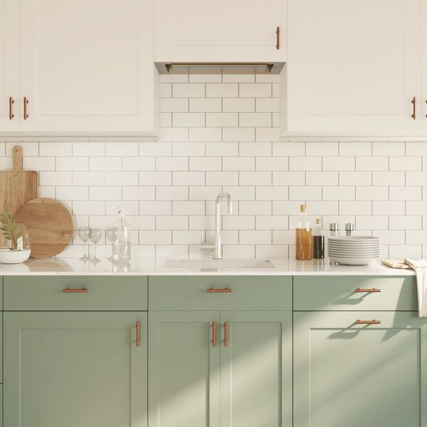 vidaXL Cabinet Handle Set of 20 Bronze Stainless steel