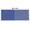 vidaXL Side Awning Blue and Grey