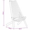 vidaXL Folding Garden Chairs 2 pcs Brown 56 x 69 x 84 m