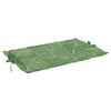 vidaXL Sun Lounger Cushion Leaf Pattern