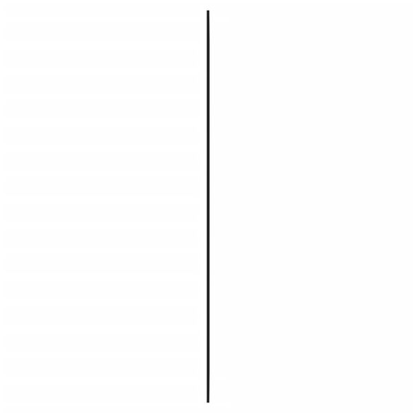 vidaXL Wall Mirror Transparent Glass 9.8x23.6 in Mirror Wall Mirror