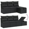 vidaXL Garden Sofa Set Beige