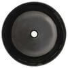 vidaXL Basin Ceramic Round Black 16.3x5.3"