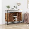 vidaXL Sideboard Old Wood 39.37 x 13.78 x 31.50 in Engineered Wood