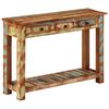 vidaXL Console Table Multicolor Solid Mango Wood Narrow Durable