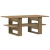 vidaXL Coffee Table Artisan Oak Engineered Wood Medium Coffee Table