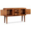 vidaXL Sideboard Honey brown Solid acacia wood Medium Sideboard