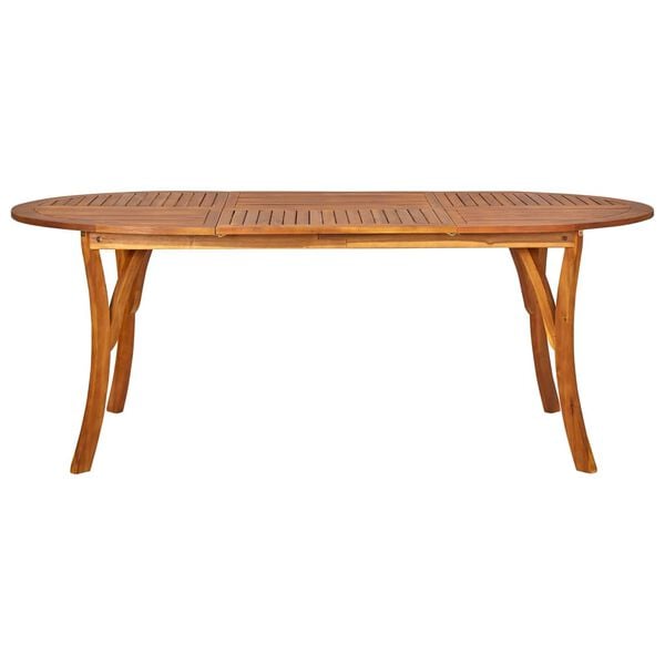 vidaXL 7 Piece Patio Dining Set Dark Gray