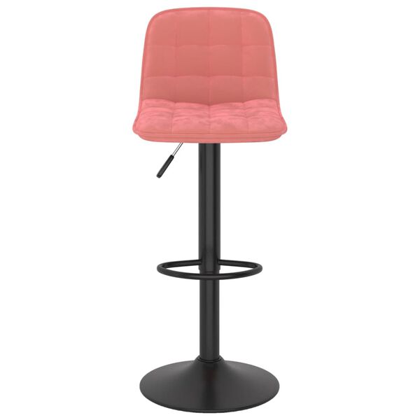 vidaXL Bar Stool Set of 2 Pink