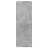 vidaXL Wall Shelves Concrete Grey 40.9x7.9x23.0" Engineered Wood