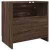 vidaXL Sink Cabinet Brown Oak Engineered Wood Medium Sink Cabinet