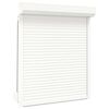 vidaXL Roller Shutter Aluminium 43.3x51.2" White