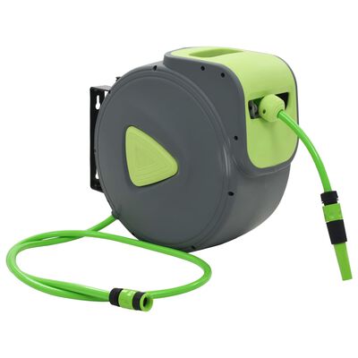 30M Retractable Water Hose Reel Garden Automatic