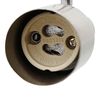 vidaXL Ceiling Spotlight Nickel 10.04 x 3.15 x 4.33 in Steel