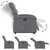 vidaXL Stand Up Recliner Chair Gray