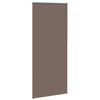 vidaXL Black Out Roller Blinds Coffee Polyester, Aluminum, PVC