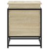 vidaXL Storage Box Sonoma Oak Engineered wood Medium Storage Box