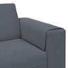vidaXL Sofa Set Dark gray Velvet