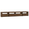 vidaXL TV Cabinet Brown Oak Engineered Wood Large TV Cabinet
