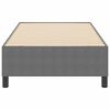 vidaXL Box Spring Bed Light gray 39.4" x 78.7" Corduroy fabric