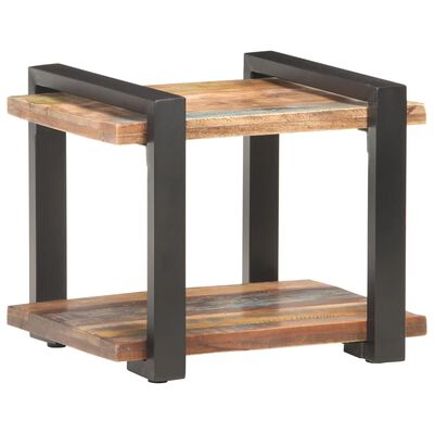 vidaXL Bedside Cabinet 19.7"x15.7"x15.7" Solid Reclaimed Wood