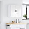 vidaXL Kitchen Wall Cabinet High gloss white Engineered wood