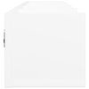vidaXL Wall Cabinets Set of 2 White Engineered wood Medium