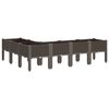 vidaXL Garden Planter Brown Polypropylene Large Durable Garden Planter