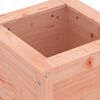 vidaXL Garden Planter Natural wood Solid Douglas wood Medium
