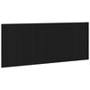 vidaXL Headboard Black oak 200 x 1.5 x 80 cm Engineered wood