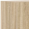 vidaXL TV Wall Cabinet Set of 2 Sonoma oak Engineered wood Medium