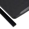 vidaXL Monitor Stand Black HIPS (high impact polystyrene), Metal Small