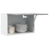 vidaXL Hanging Cabinet Concrete grey Engineered wood Compact