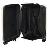 vidaXL Suitcase Folding Champagne 43 x 27 x 66 cm ABS Plastic